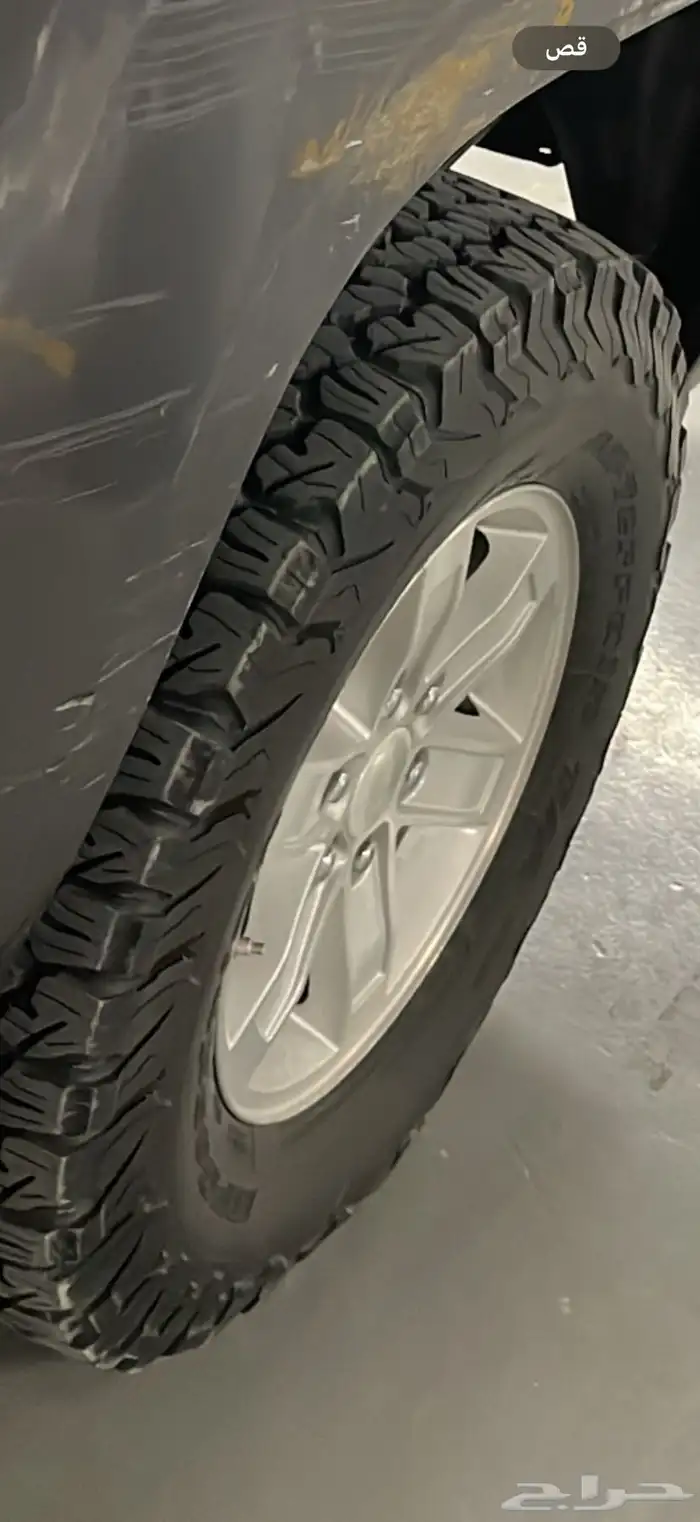 اربع كفرات بي اف قودرش مستعمل 1