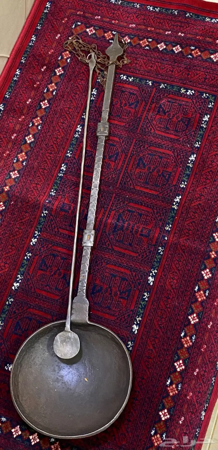 محماس قديم منقوش عليه ختم باز الله طرق يدوي 3