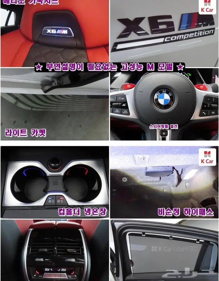 2023 (بنزين) BMW X6 (F96) 4