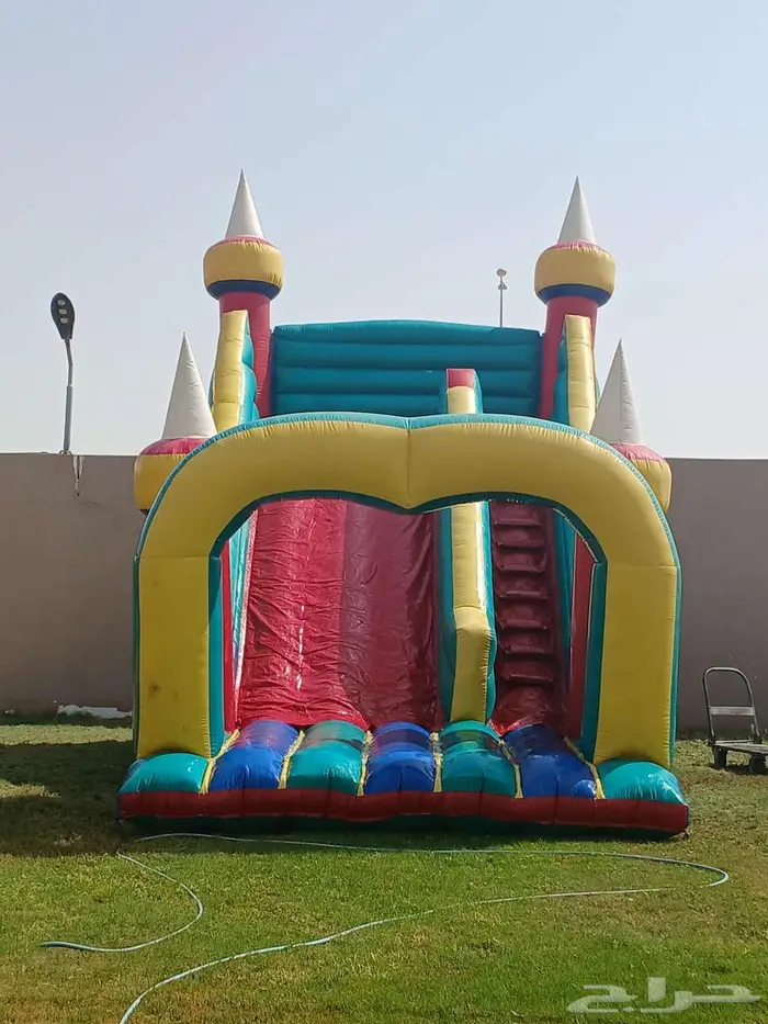 تاجير نطيطات زحاليق ملاعب صابونيه العاب هوائيه 12