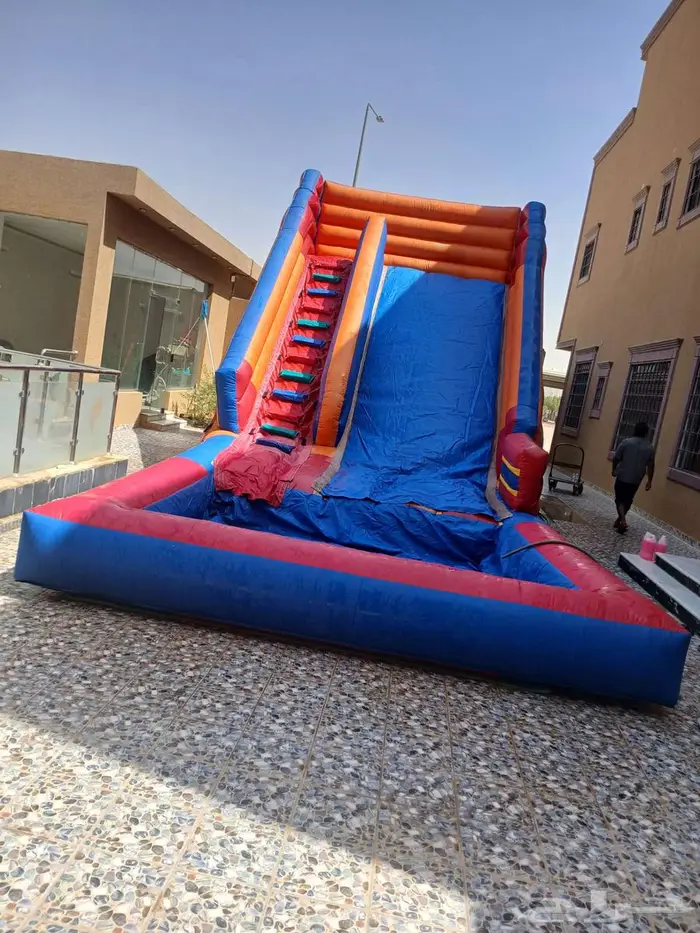 تاجير نطيطات زحاليق ملاعب صابونيه العاب هوائيه 13