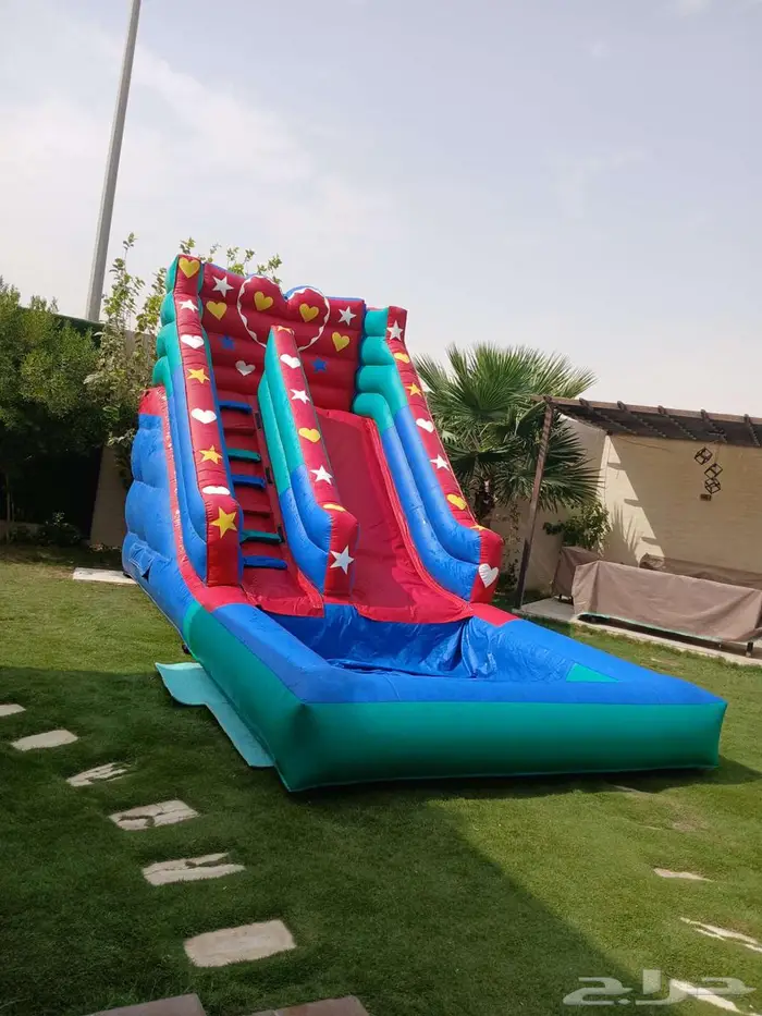 تاجير نطيطات زحاليق ملاعب صابونيه العاب هوائيه 15