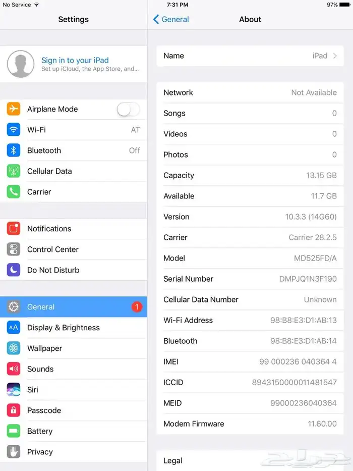 iPad 10.9 inch ايباد 8