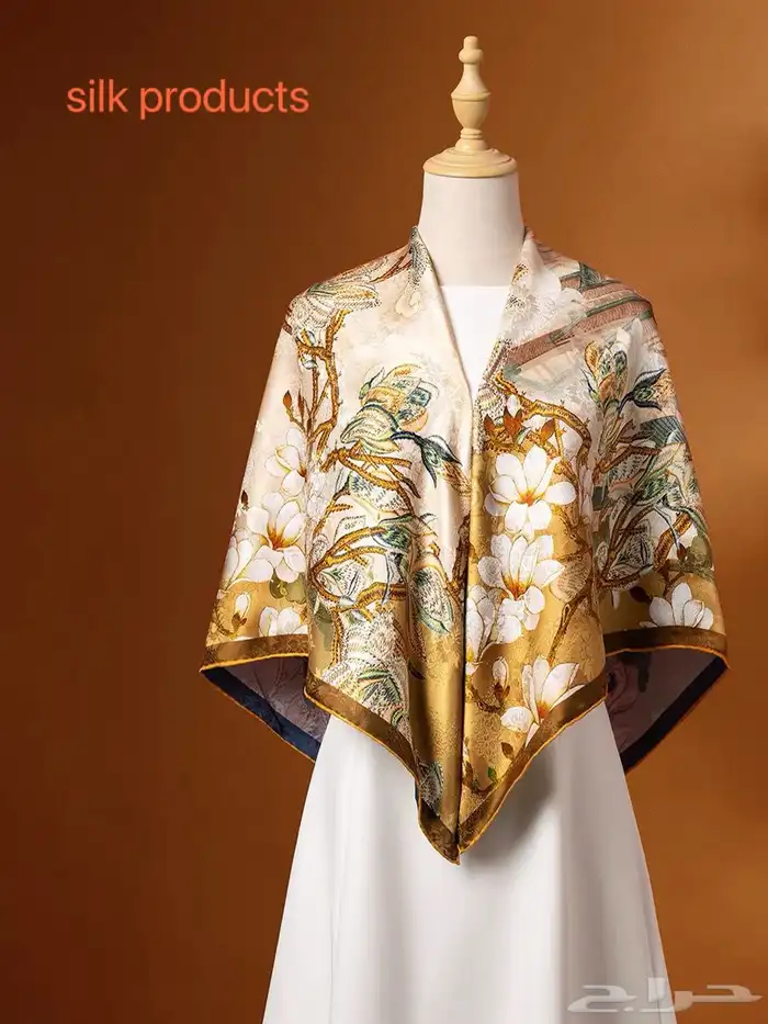Ladies  bag and silk 4