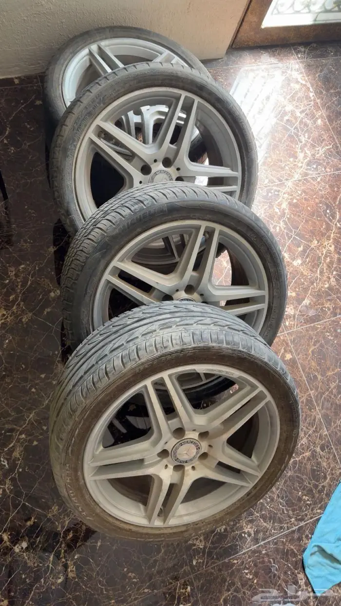جنوط مرسيدس e350 اصلي 0