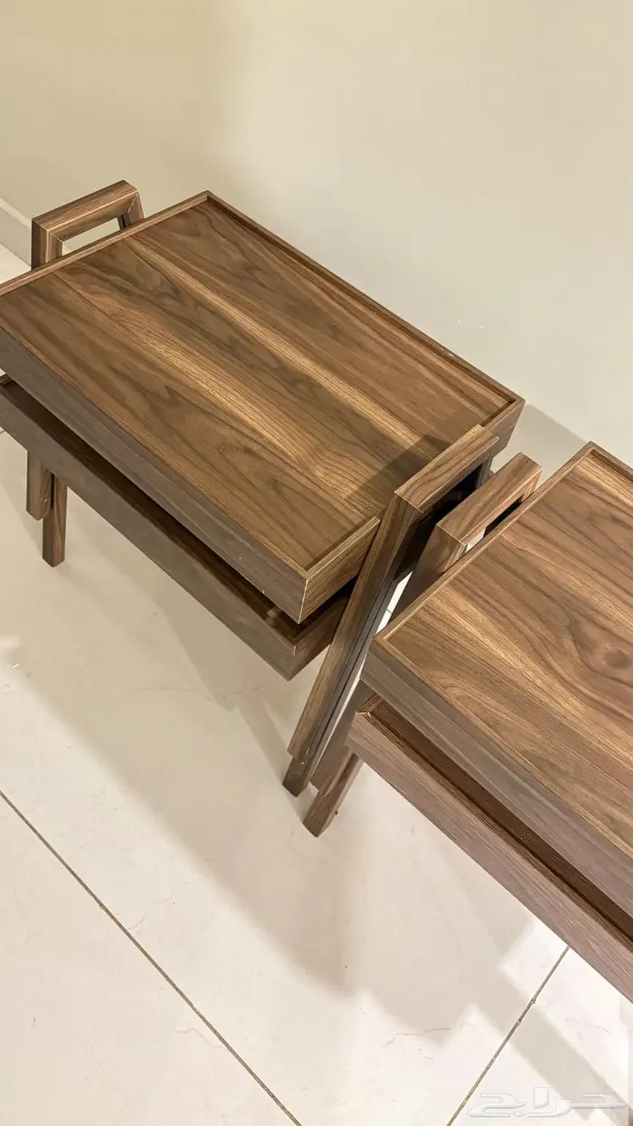 طاولات خدمة خشبية 2