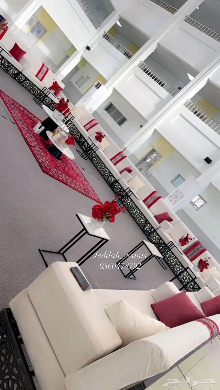 تاجير كراسي طاولات كنب جلسات خارجيه كوش مداخل مكيفات خيام 16