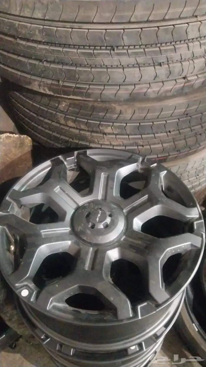 جنوط مقاس 20 وكالة زيرو مع 4 ك رات جديد 0