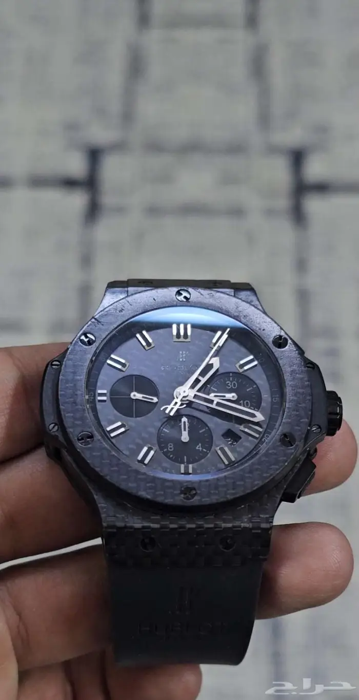 ساعه هوبلو كاربون فايبر Hublot big bang carbon 2
