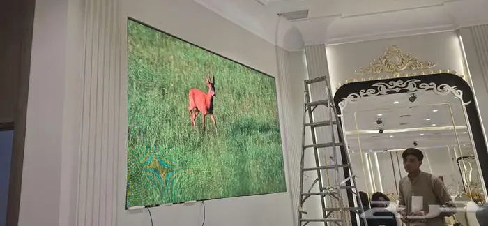 شاشات عرض LED ثابتة للمحلات والإعلانات   تركيب وضمان 2