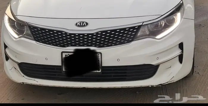 للبيع كيا ابيض اوبتما موديل 2018 حالة الوكاله ماشاء الله 3