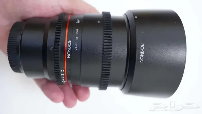 عدسة بورتريه Rokinon 85mm T1.5 سينمائية 0