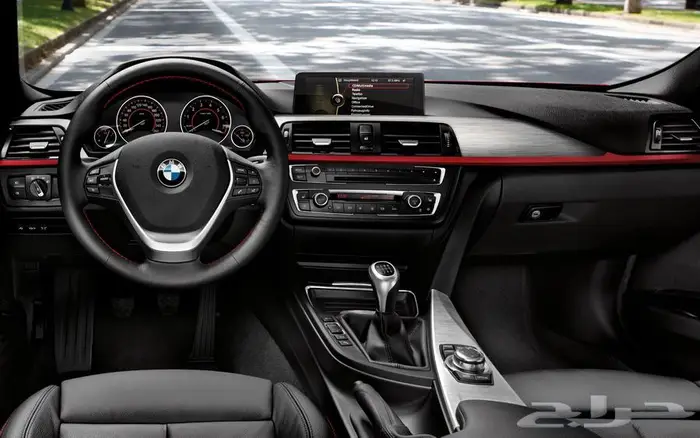 دركسون بي ام دبليو F30 الفئة الثالثة SportLine تطريز احمر 5