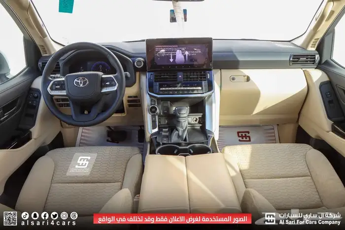 تويوتا لاند كروزر GXR L2 2025 اقساط بنوك وشركات 3
