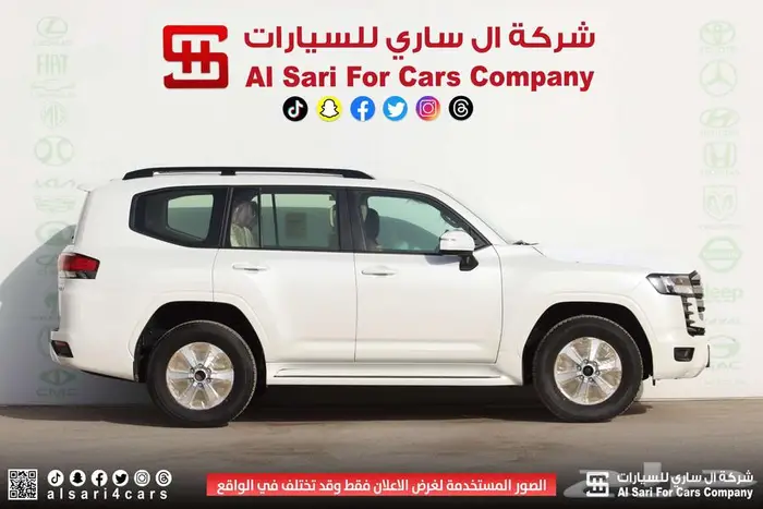 تويوتا لاند كروزر GXR L2 2025 اقساط بنوك وشركات 18