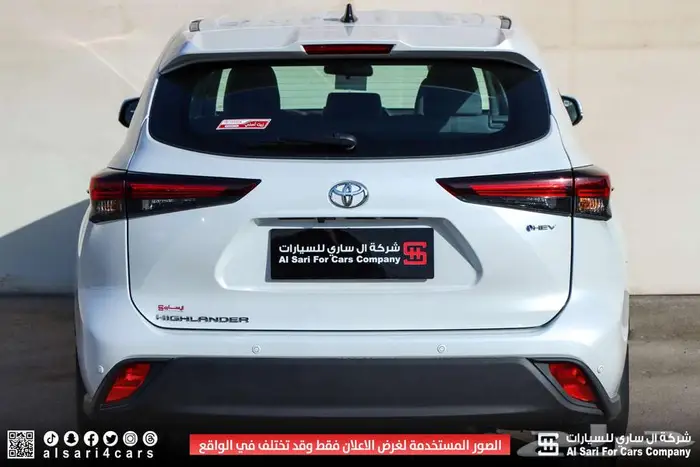 تويوتا هايلندر LE بدون دبل 2025 اقساط بنوك وشركات 7