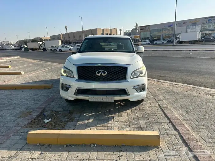انفنيتي QX80 2015 مستخدم واحد مفحوص 0