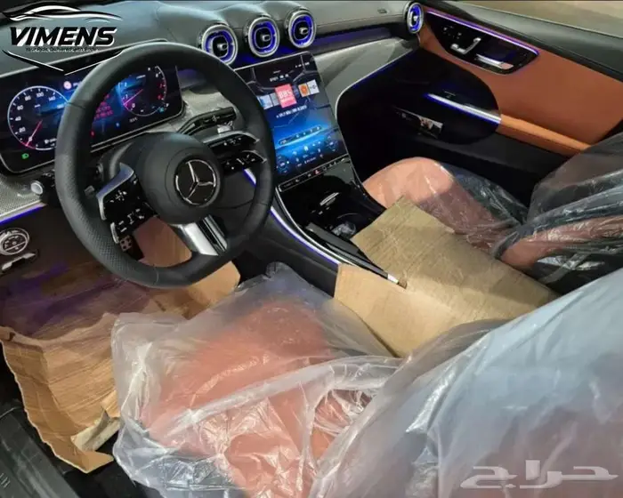 Mercedes Benz C200 AMG 2025 اصفار 7