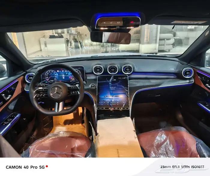 مرسيدس C200 AMG Line ( اصفار) موديل 2025 13