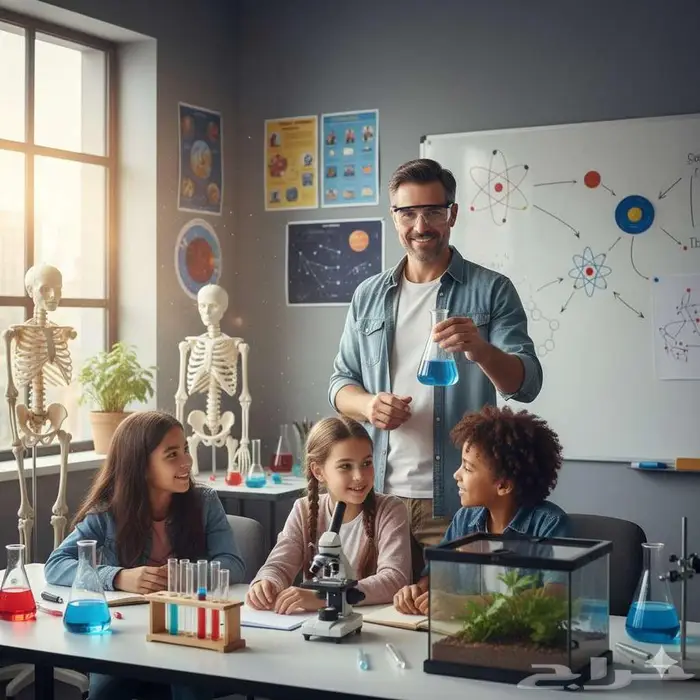 معلم علوم للمرحلة الإبتدائية و المتوسطة 0