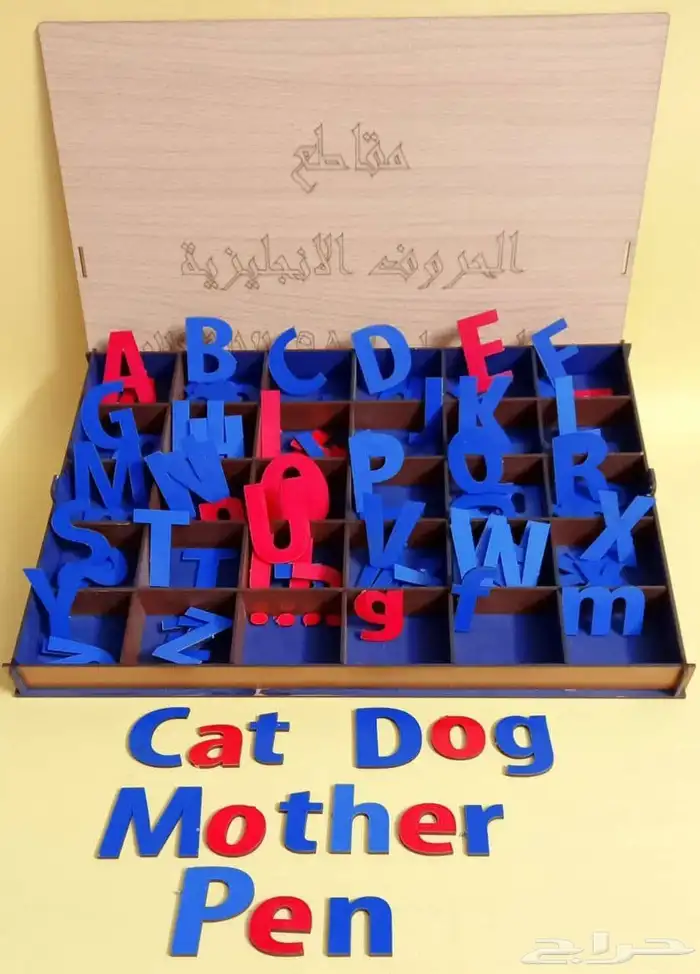 صناديق الحروف العربية والانجليزية 1