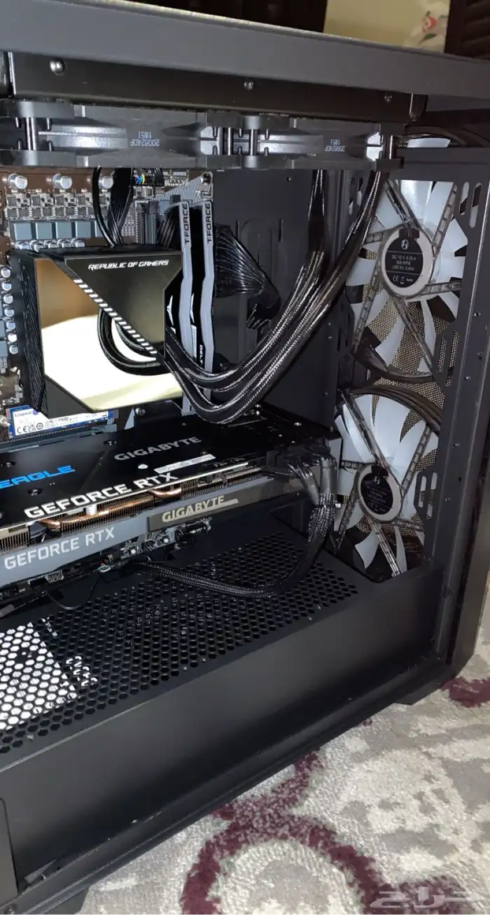 قيمنق بي سي 3070 ti - i5-12400f مستعمل 0