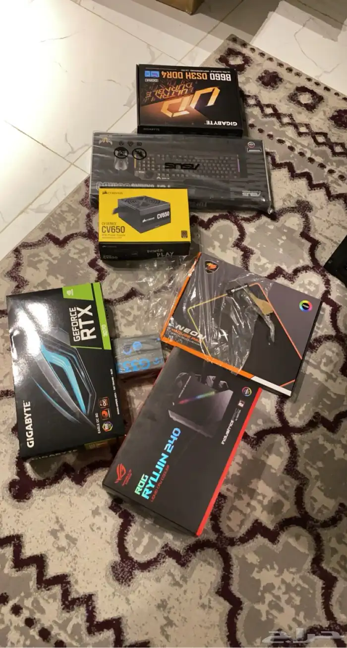 قيمنق بي سي 3070 ti - i5-12400f مستعمل 1