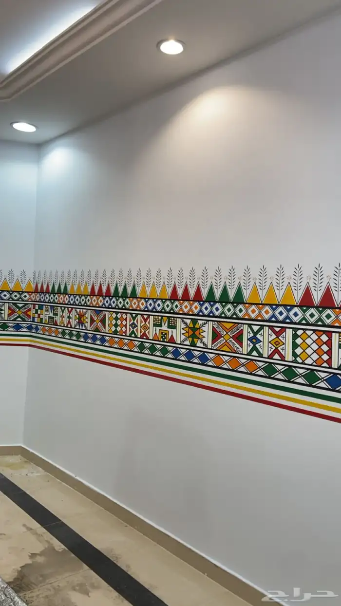 رسم قط عسيري 0