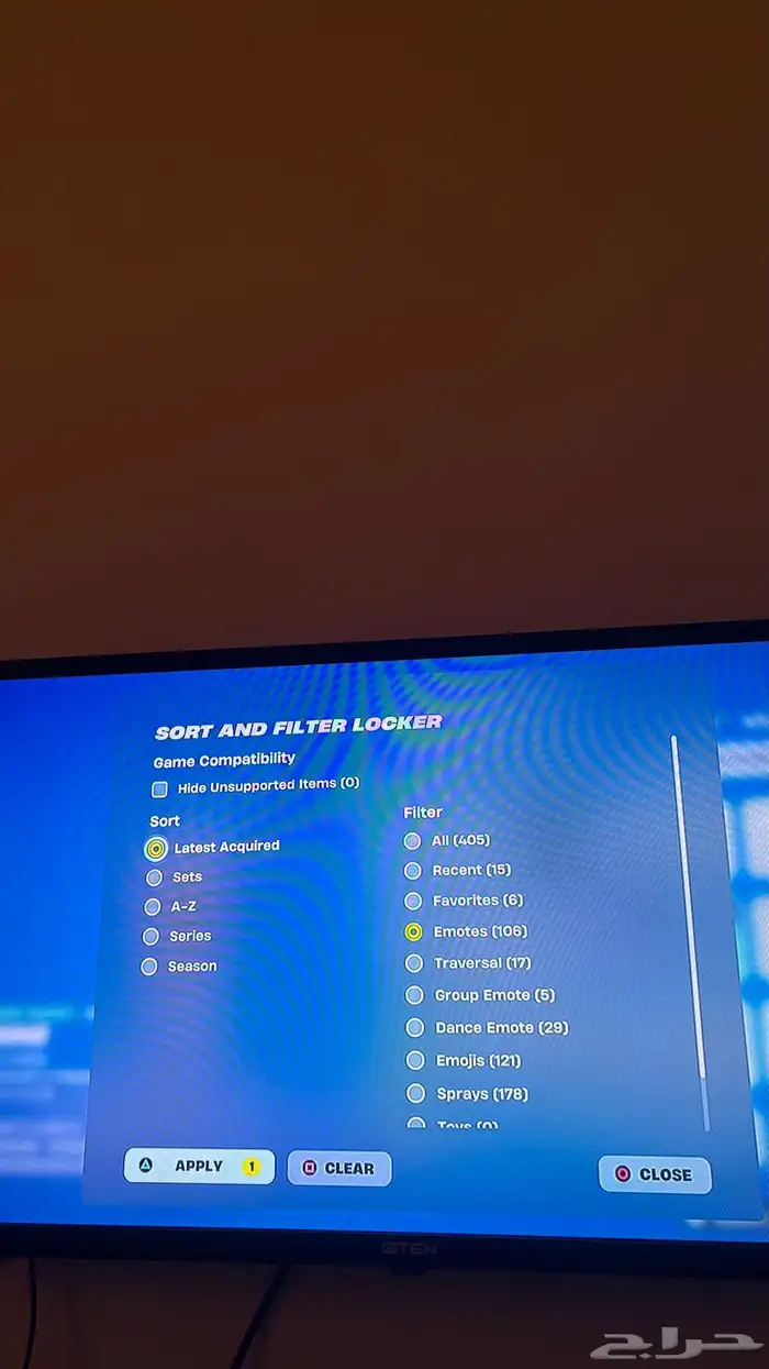 حساب فورت نايت 5