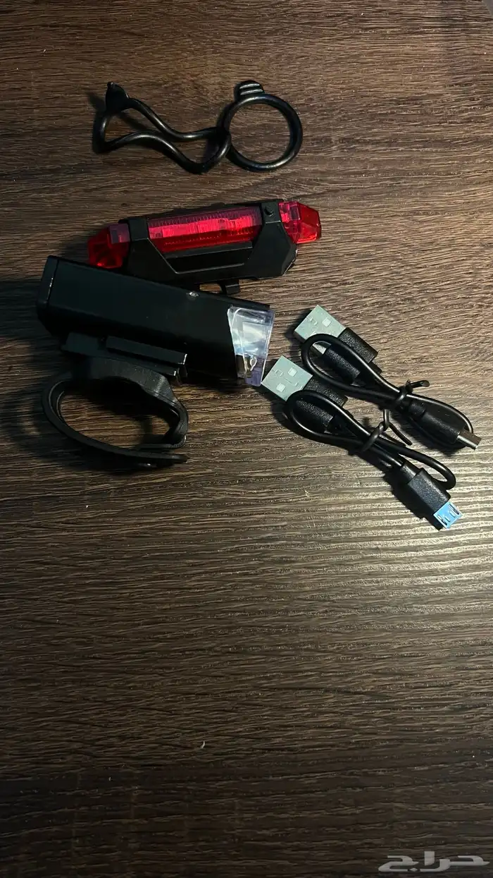عرض اليوم  كشاف دراجة أمامي خلفي USB ضد الموية 2