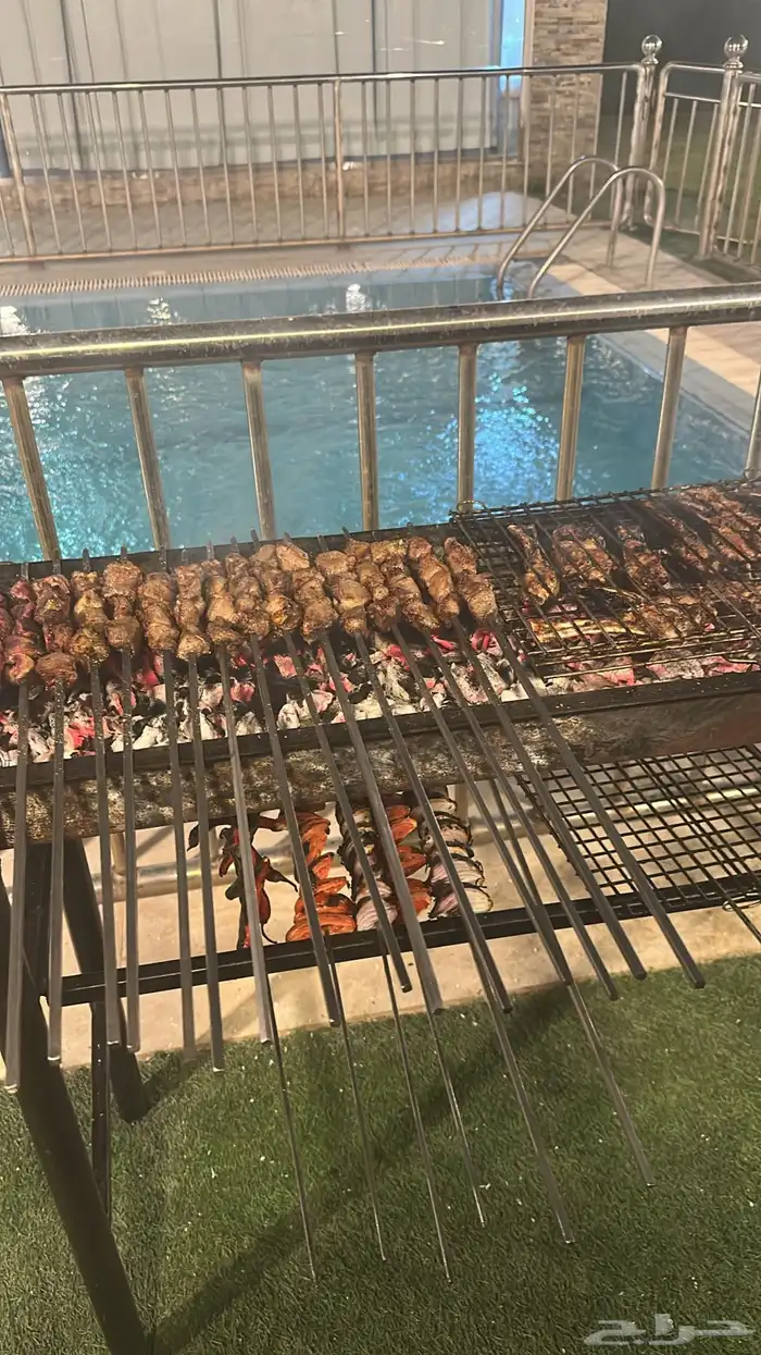 مشاوي معلم مشويات تجهيز ذبايح شوي خارجي دوار السعادة كباب 2