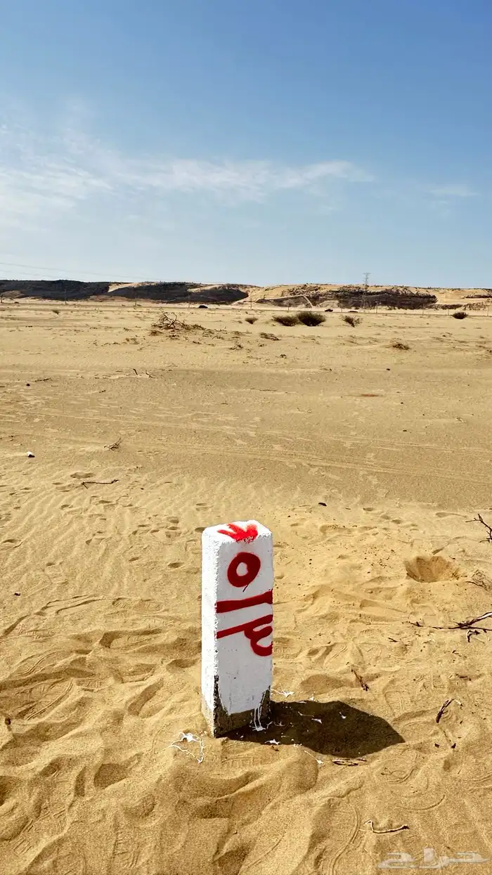 للبيع نص ارض في جوهرة ثول موقع مميز قريب طريق المدينه 5