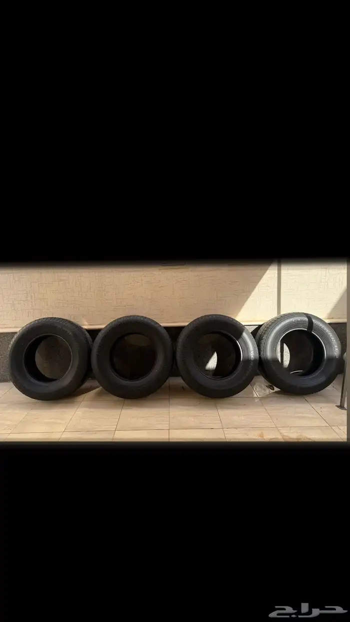 كفرات يوكوهاما مقاس 275 65 17 شبه جديده 0