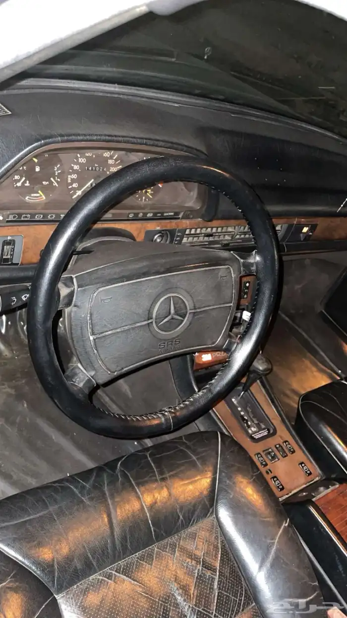 مرسيدس 560 SEL مديل 90اربع قزوز 5