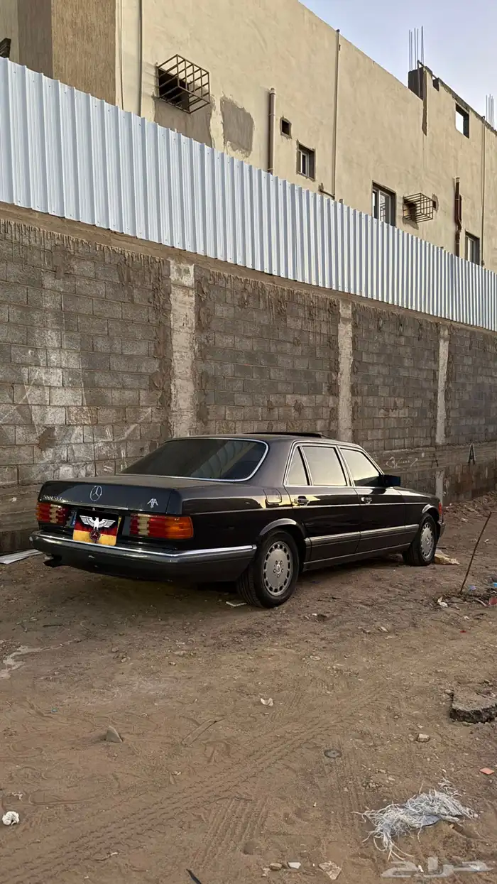 مرسيدس 560 SEL مديل 90اربع قزوز 2