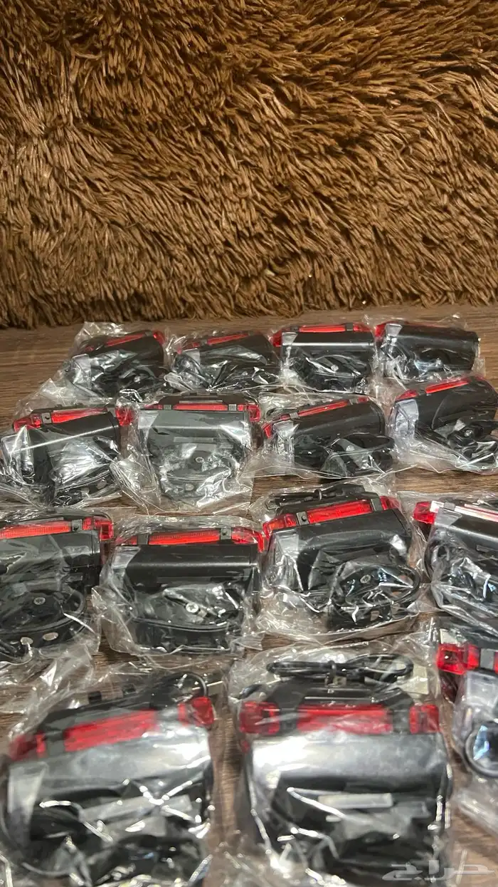 عرض اليوم  كشاف دراجة أمامي خلفي USB ضد الموية 1