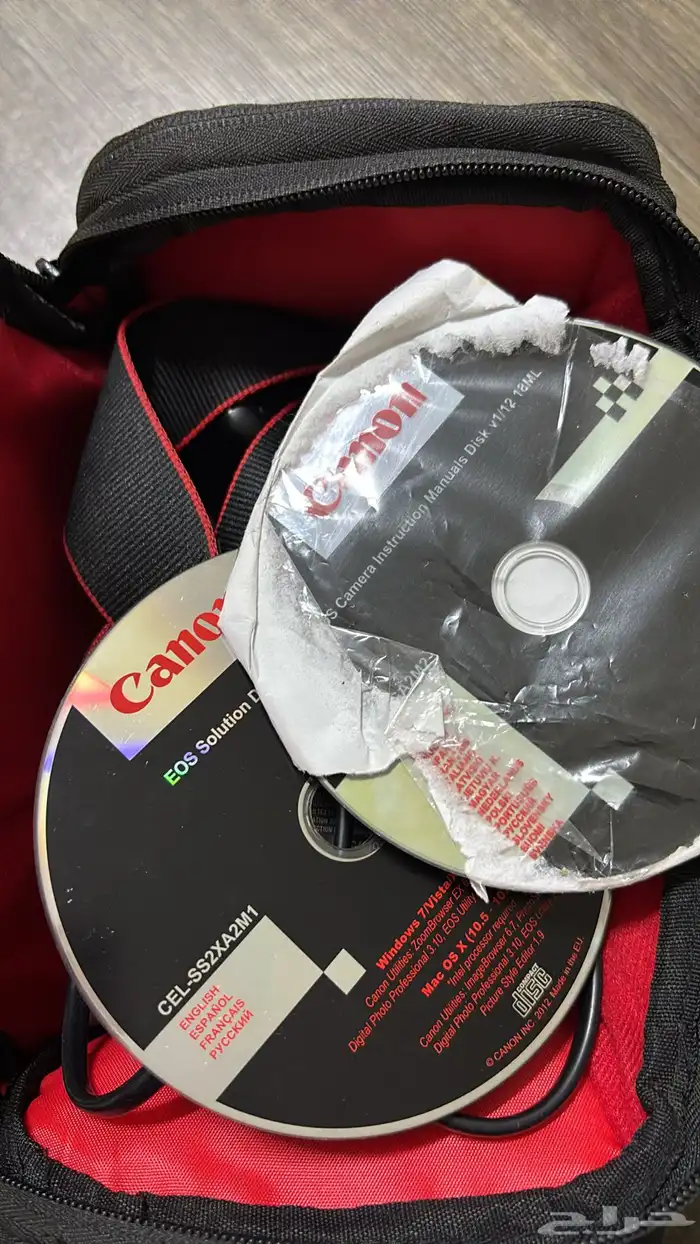 كاميرا Canon EOS 1100D نظيفة جدا جميع الملحقات 5