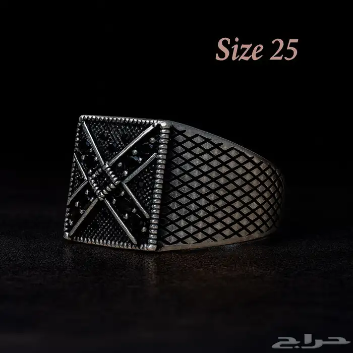 خواتم فضة تركية عيار 925 7
