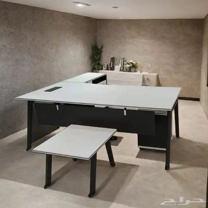 جديد مودرن اثاث المكتبي طقم مكتب مدير فخم مكاتب اداريه 13