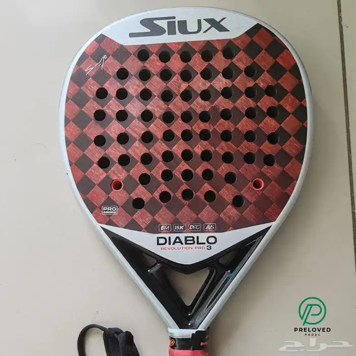 مضرب بادل Siux Diablo Revolution Sanyo Pro 3 0