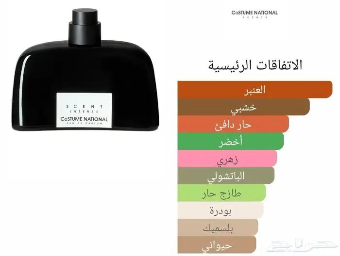 عطر كوستوم ناشونال سينت إنتنس 0