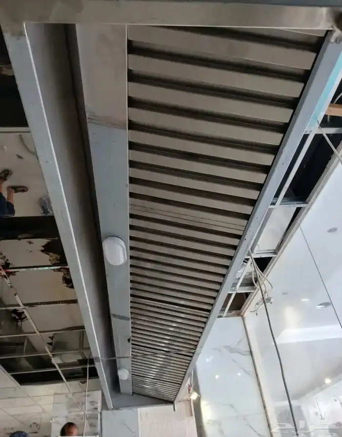 مطبخ  مطبق ديكور  فلتر مطعم شفاط ومدخنة من الفولاذ.7375868 2