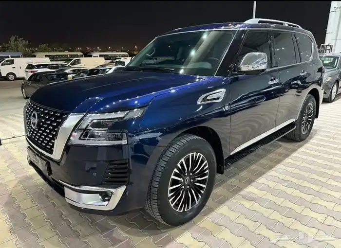 نيسان باترول بلاتينيوم موديل 2024 فل كامل 8 سلندر نضيف جدا 1