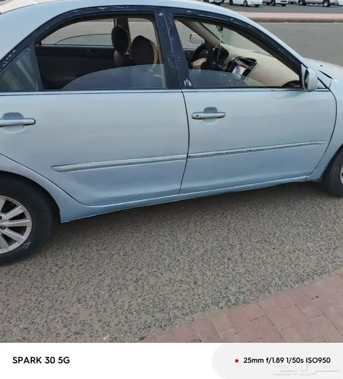 كامري 2005 للبيع بحاله ممتازه مجدد ومفحوص السوم 15 الف 0