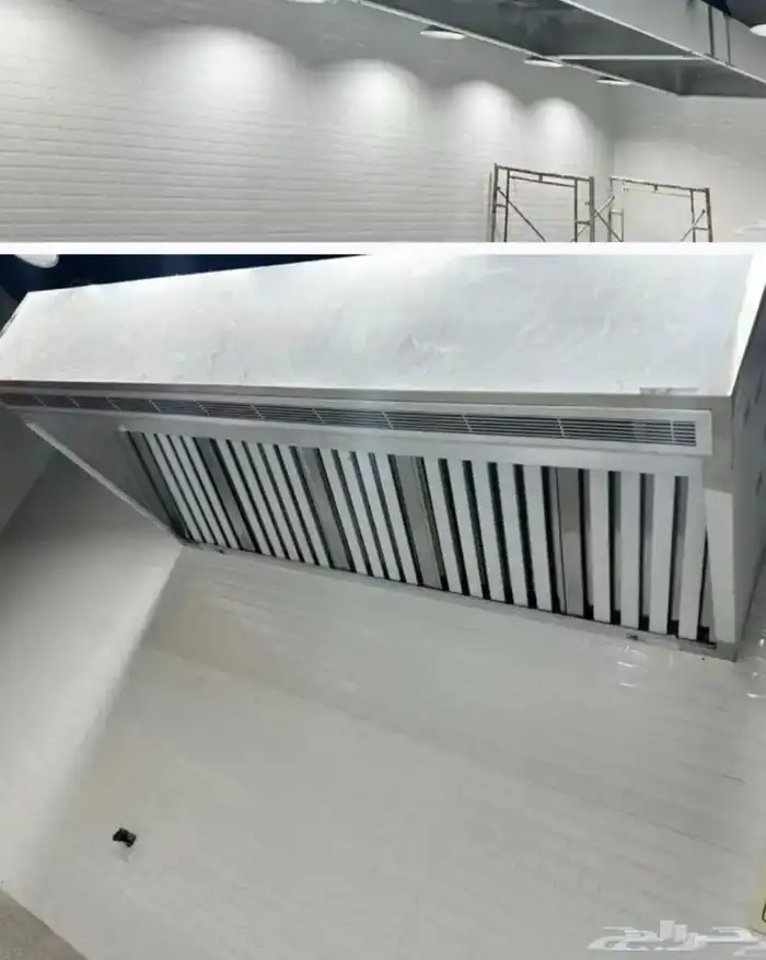 مطبخ  مطبق ديكور  فلتر مطعم شفاط ومدخنة من الفولاذ.7375868 8