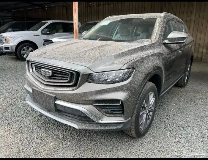 جيلي ازكارا 2023 بانوراما جلد كمرات محيطية اصفار سعودي 2
