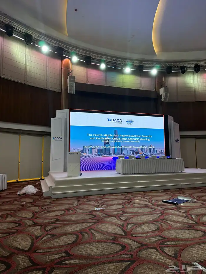 تنظيم معرض الشاشات 3