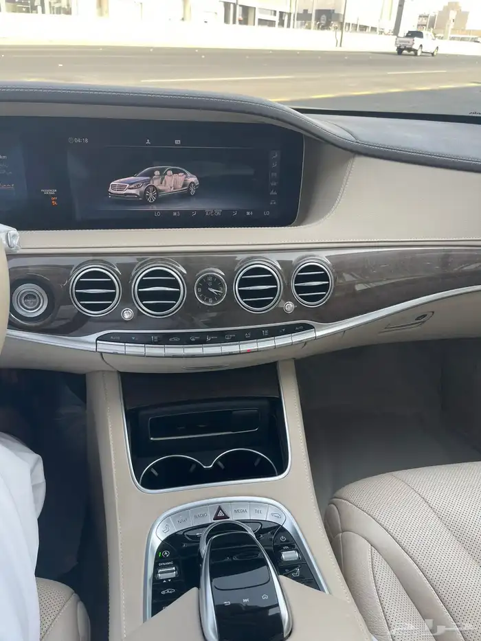 مرسيدس 2020 يخت S450 جفالي 3 أزرار شبه الجديد 12