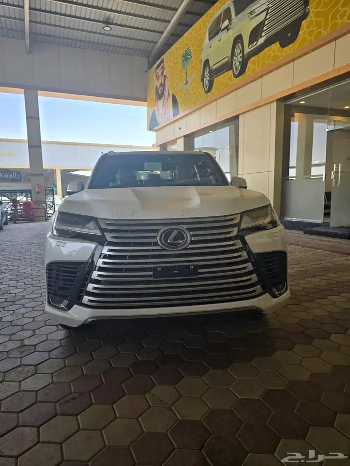 تويوتا لكزس LX600 2025ابيض جملي سعودي بطاقه جمركيه 6