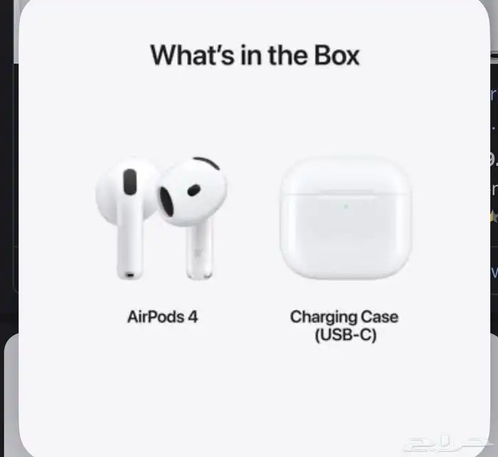 سماعه ابل ايربودز اصليه الجيل الرابع 1